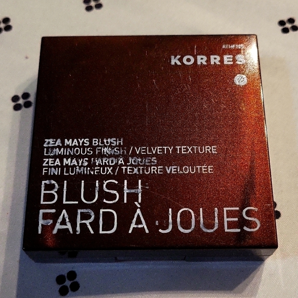 KORRES BLUSH FARD A JOUES IN #21 ROSE NO BOX